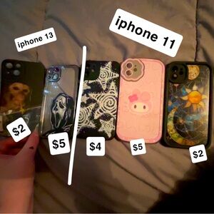 iPhone 11 and 13 Cases